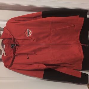 Nike Canada Soccer Zip Up Sweater Size L